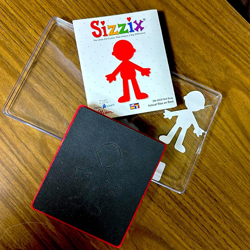 Sizzix die cut 38-0100 Doll Body